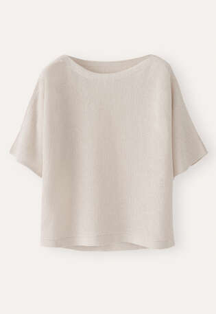 Pullover mit Dolman-&Auml;rmeln, Natur, webstill