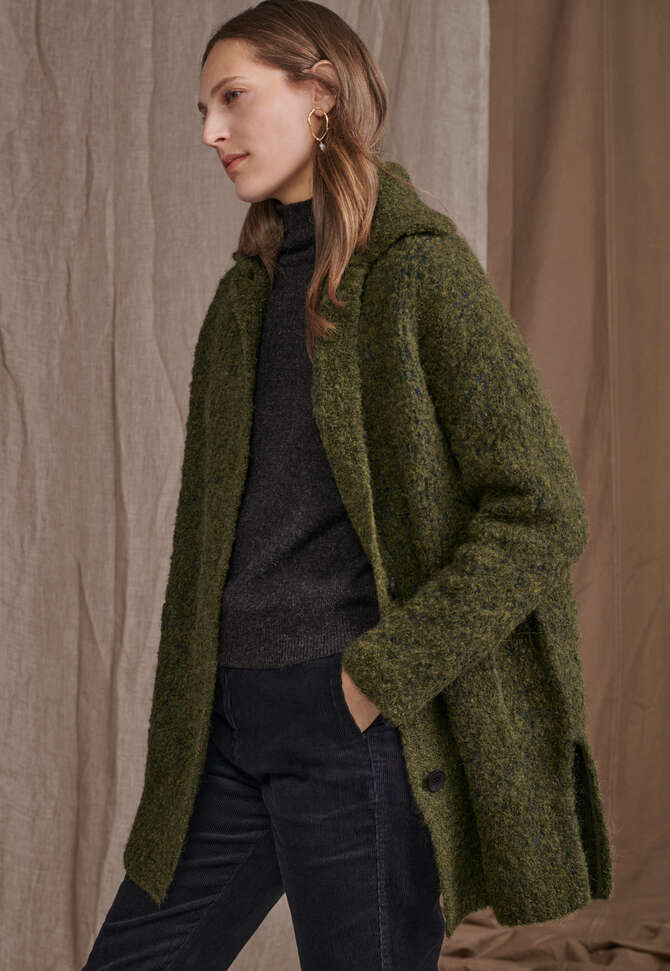 Pullover mit Trichterkragen, Kohlschwarz, completeTheLook