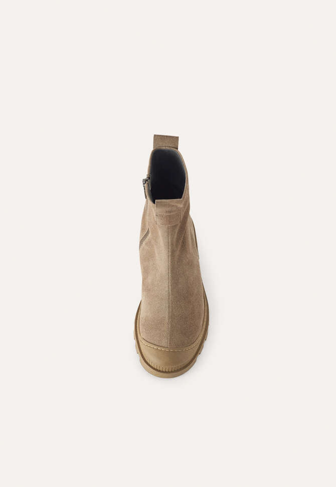 Stiefeletten, Blasses Taupe, completeTheLook
