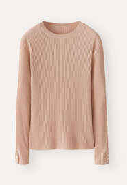 Ripppullover, Blasses Rouge, webstill