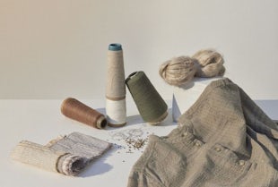 Hanf und Bio-Baumwolle
